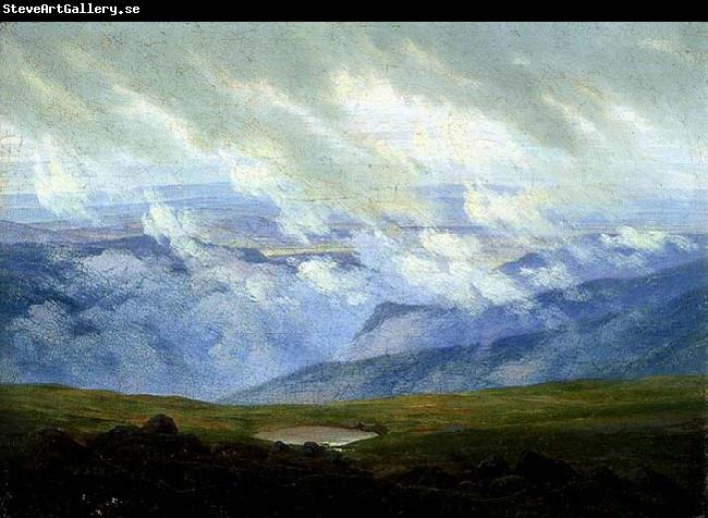Caspar David Friedrich Drifting Clouds